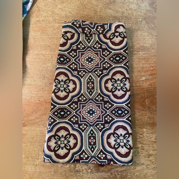 Topshop multicolour fitted mini tapestry skirt - Picture 4 of 12